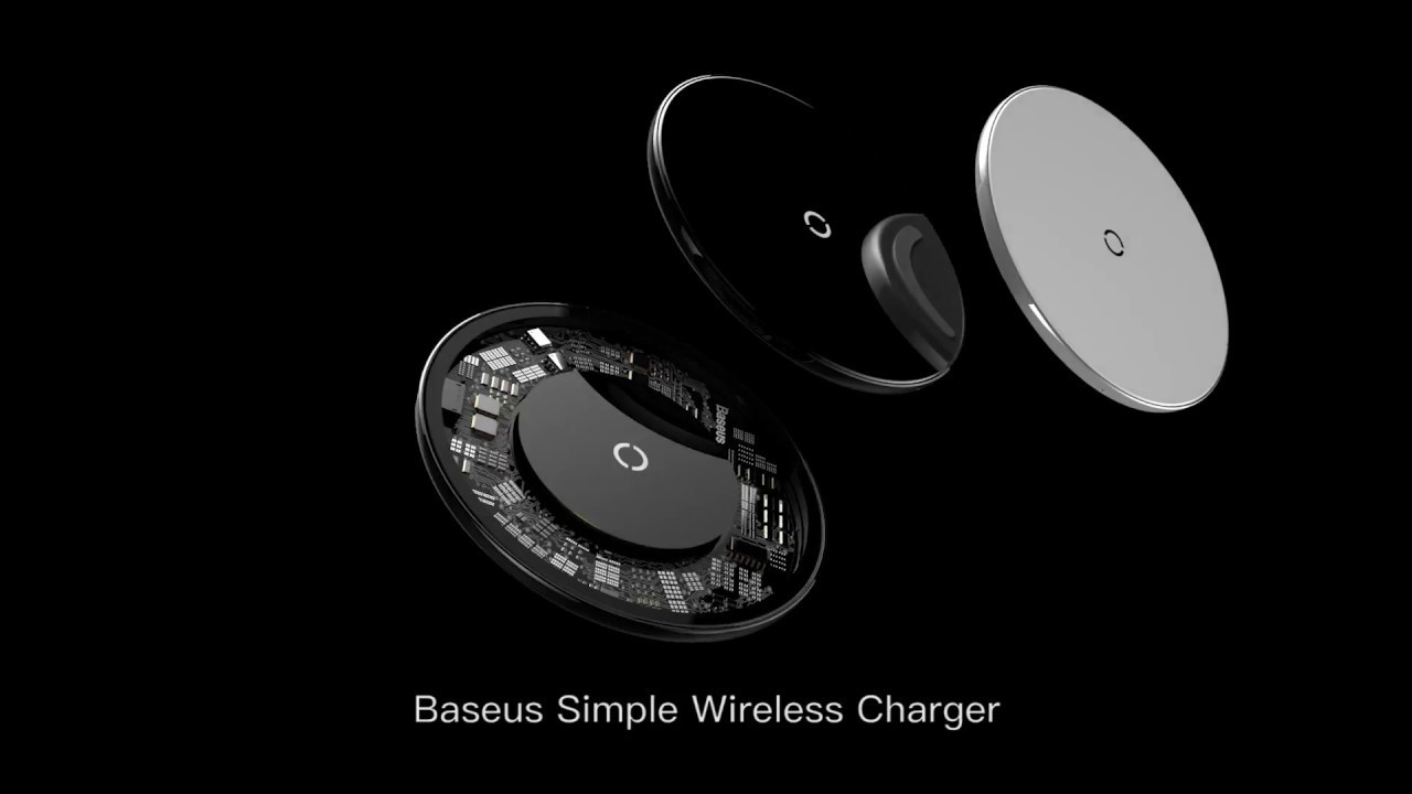 Baseus Draadloze Oplader Wireless Fast Charger 10w  - Zwart