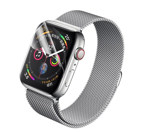 ROCK 2x Pieces 38 mm Apple iWatch 1/2/3 Hydrogel Protective Film Edge to Edge Protection - Screen Protector Apple Watch 38mm