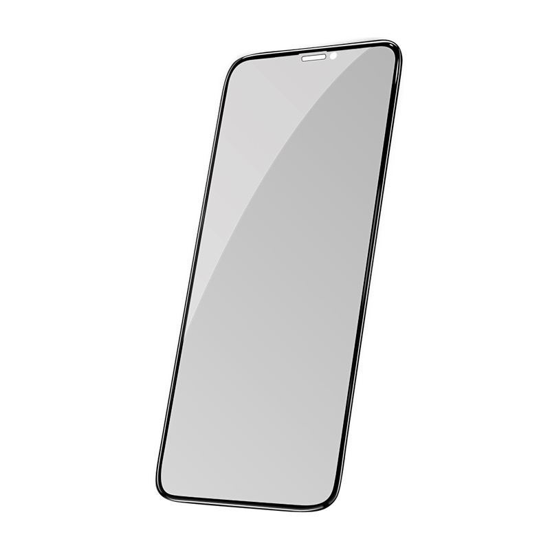 iPhone 11 Pro Max / Xs Max Privacy Glasfolie - Edge to Edge Tempered Glas Anti-Spy