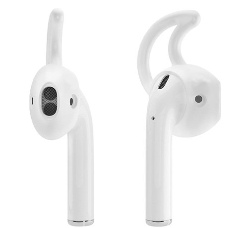 Silicone earhooks - Anti-slip - Suitable for Apple Airpods - Earbuds - Earbud Covers (2 pairs)