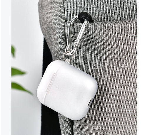 Airpods Silicone Case Cover Hoesje geschikt voor Apple Airpods 1/ 2