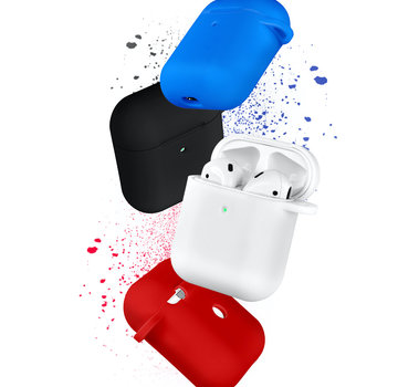 Kleurrijke Siliconen Bescherm Hoesje Cover voor Apple AirPods Case