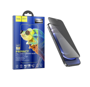 Hoco Hoco Screen Protector iPhone 12 Pro Max - Privacy - 6.7 Inch