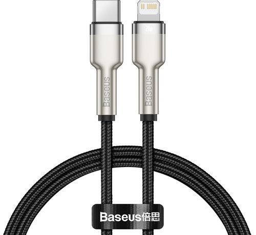 Baseus USB C to Apple Lightning Cable 20W - BlackUSB C to Apple Lightning Cable 20W - Black