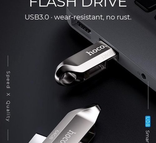 Hoco 2 in 1 Geheugen Stick 128GB USB C en USB 3.0 - Flash Drive - Telefoon USB Stick