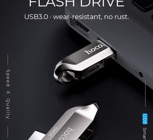 Hoco 2 in 1 Memory Stick 64GB USB C and USB 3.0 - Flash Drive - Phone USB Stick