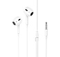 Hoco M1 Max - In Ear Earphones - Wired Earbuds with Microphone - 120cm Cable - White