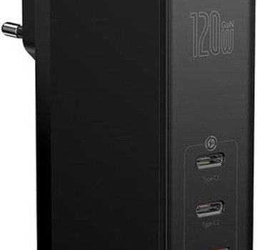 Baseus Baseus GaN2 Pro - 120W Charger + 100W USB C Cable - Black