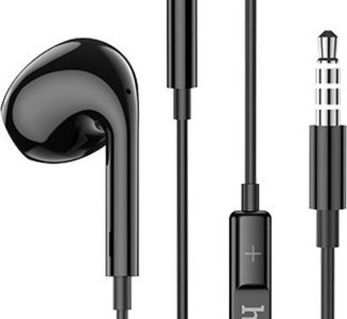 Hoco HOCO M1 MAX - In Ear Earbuds - Wired Earphones with Microphone - 120cm Cable - Black