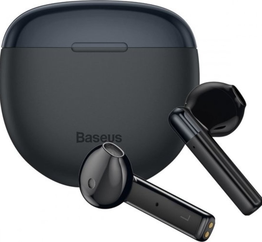 BASEUS Wireless Earphones Encok W2 - Zwart