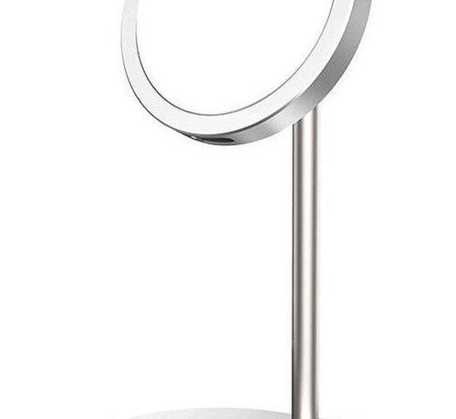 Hoco Desk Holder Wireless Charging 15W for Apple MagSafe Silver