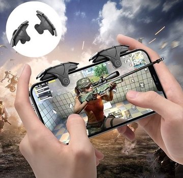 Hoco GM5 - Mobiele Telefoon Gaming Trigger (PUBG, FORTNITE, FPS, TPS) - Android / iOS - Zwart