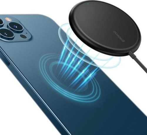 Baseus Baseus Simple 15W Wireless Magnetic Charger for MagSafe Black
