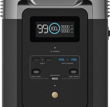 Ecoflow Ecoflow Delta 2 Portable Power Station - 5 Jaar Garantie - Powerbank 1024 Wh - EU Uitvoering