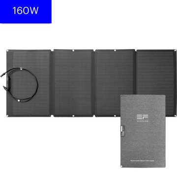 Ecoflow 160W Solar Panel - Opvouwbaar zonnepaneel - MC4 Aansluiting - 160W Output