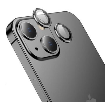 Hoco iPhone 14 / 14 Plus Camera Protector Tempered Glass Black