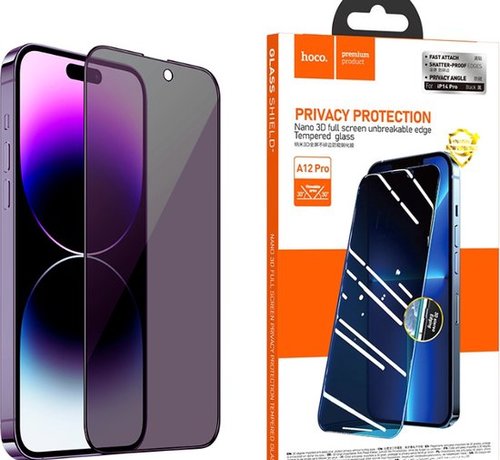 Hoco - Privacy Screen Protector for iPhone 14 Pro Max