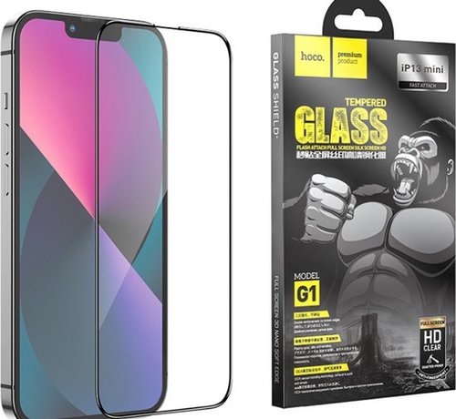 Screen Protector iPhone 13 Mini - Gorilla Glass Film 13 Mini - 5.4 Inch - Double Strength