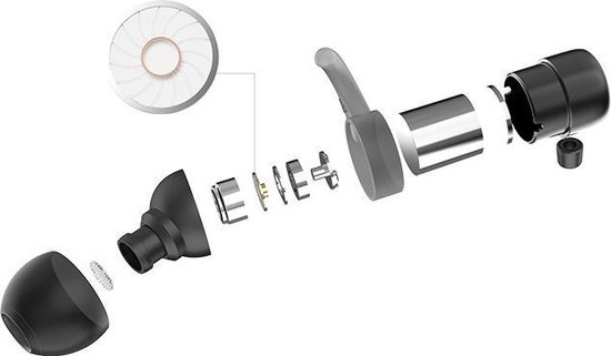 UiiSii BT600 Sport in-ear Oortjes - Draadloze Bluetooth in-ear oordopjes - IPX5 Waterdicht - Blauw