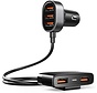 Joyroom Autolader met 5 USB poorten - 3.0 Quick Charge - Zwart