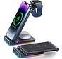 JOYROOM 3 in 1 Wireless Charger - 15W - For iPhone, iWatch & AirPods - Wireless Charger