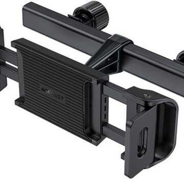 Acefast Pro Tablet Houder Auto - Hoofdsteun Houder - Telefoonhouder Auto - Zwart