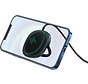 Hoco - Wireless Charger Compatible with iPhone 12 / iPhone 13 magnetic ring 1 meter - 15W - Black