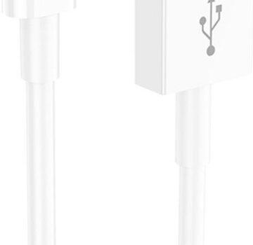 Hoco HOCO X64 Lightweight - iPhone Oplaadkabel - USB naar Lightning - 1 Meter - Wit