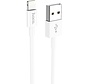 HOCO X64 Lightweight - iPhone Charging Cable - USB to Lightning - 1 Meter - White