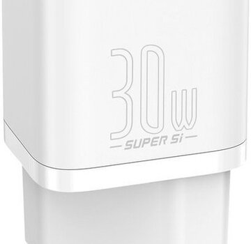 Baseus Baseus Super Si Oplader wit - 30W 1C EU