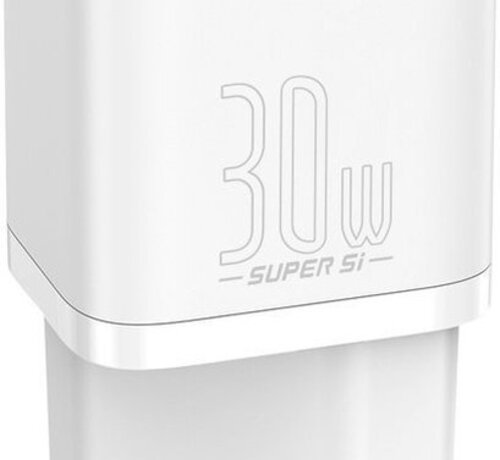 Baseus Baseus Super Si Charger white - 30W 1C EU