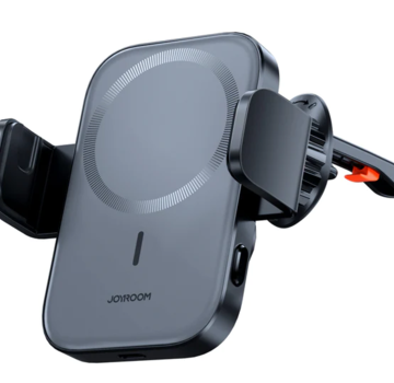 Joyroom  Telefoonhouder Auto - Magnetische Draadloze Oplader - Ventilatierooster - 15W - Zwart - Geschikt voor iPhone 12, 13 en 14 modellen