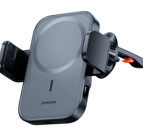 Joyroom  Car Phone Holder - Magnetic Wireless Charger - Air Vent - 15W - Black - Suitable for iPhone 12, 13, and 14 models