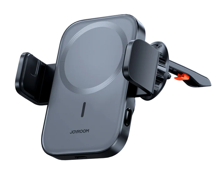 Joyroom  Telefoonhouder Auto - Magnetische Draadloze Oplader - Ventilatierooster - 15W - Zwart - Geschikt voor iPhone 12, 13 en 14 modellen