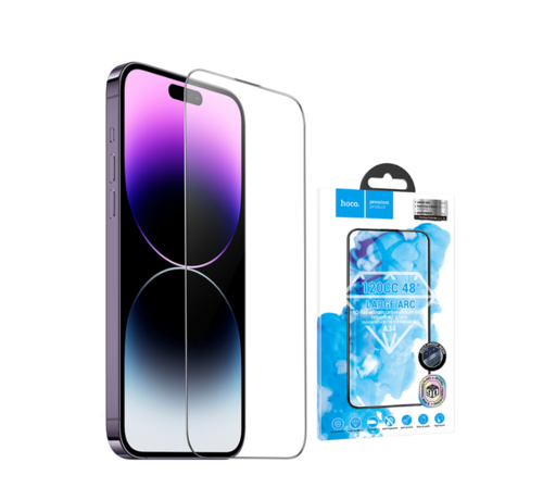 Hoco HOCO iPhone 14 Plus / 13 Pro Max Screen Protector Glass - Dust Proof - Anti Scratch