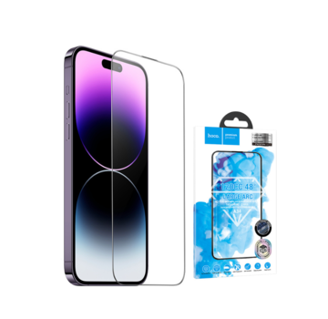 Hoco HOCO iPhone 14/13/13 Pro Screen Protector Glass - Dust Proof - Anti Scratch