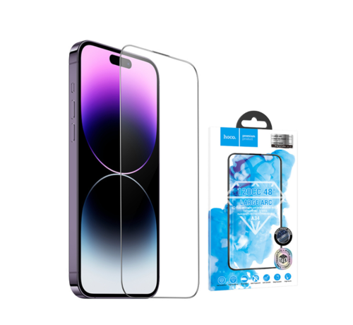 Hoco HOCO iPhone 14/13/13 Pro Screen Protector Glass - Dust Proof - Anti Scratch