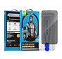 BLUEO Gorilla Glasfolie - Privacy Screenprotector iPhone 15 en iPhone 14 Pro (6,1 inch) - 9H Gehard Glas - Hoesvriendelijk - Met Applicatorframe voor Eenvoudige Installatie