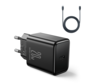 Joyroom 20W Charger - USB C Charger with Lightning Cable - 1 Meter - Fast Charger - Black