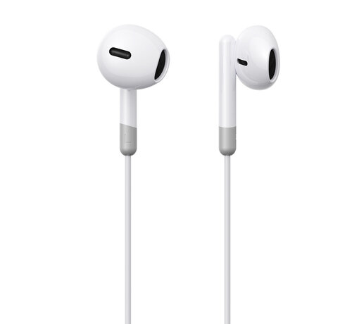 Joyroom  In Ear Earbuds - Wired Earphones with Microphone - 3.5mm AudioJack - 120cm Cable - White