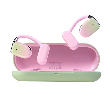 Joyroom  Joyroom Open Ear - Bluetooth Oordopjes - Oortjes Draadloos - Draadloze Oortjes Bluetooth - IPX5 Waterbestendig - Roze