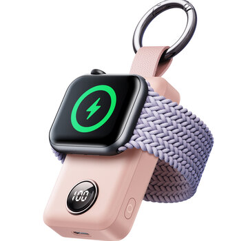 Joyroom  Joyroom Powerbank 2000mAh Geschikt voor Apple Watch - Roze