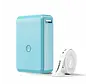 Niimbot - D110 - Label Printer - Label Maker - Light Blue - Wireless - Lightweight - Direct Thermal - 203dpi - 1500mAh - Print Width 15mm