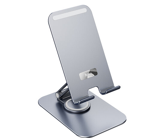 Hoco PH50 Plus | Adjustable Foldable Desk Holder | Universal for Smartphone, Tablet and iPad | Suitable for 4.5 to 12.9 Inch Devices | Gray