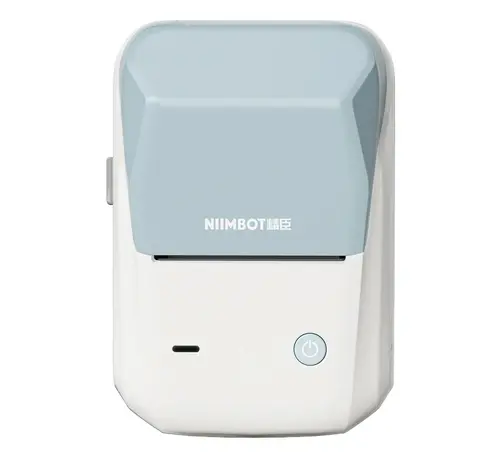Niimbot  Niimbot - B1 Blue - Label Printer - Label Maker - Smart - Bluetooth - Print Width 20-50mm - Lightweight - Direct Thermal - 203dpi - 1500mAh