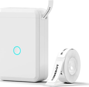 Niimbot  Niimbot - D110 White - Label Printer - Label Maker - Wireless - Lightweight - Direct Thermal - 203dpi - 1500mAh - Print Width 15mm