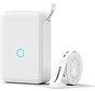 Niimbot - D110 White - Label Printer - Label Maker - Wireless - Lightweight - Direct Thermal - 203dpi - 1500mAh - Print Width 15mm