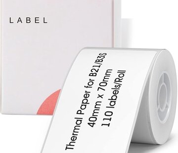 Niimbot  Niimbot - Labels/Labels B21/B1 - 40x70mm - 110 sheets - White