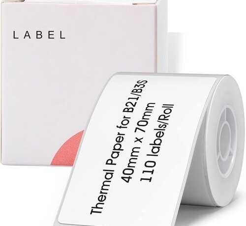 Niimbot  Niimbot - Labels/Labels B21/B1 - 40x70mm - 110 sheets - White