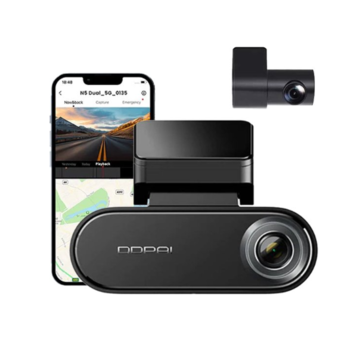 DDPAI DDPAI N5 Dual Dashcam for Car - Ultra 4K Resolution - Wifi and GPS - 32GB internal Memory - Parking Mode